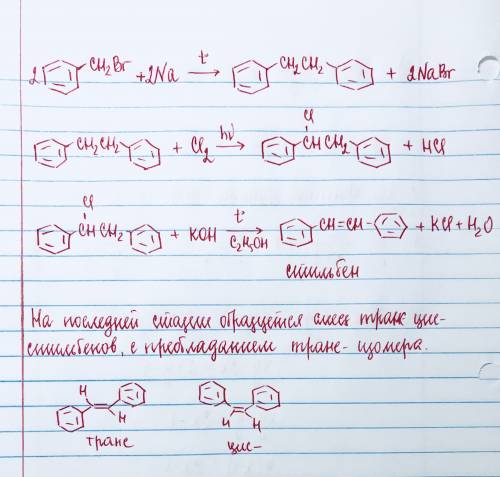 C6h5ch2br+> x+> y+koh(спиртовой)