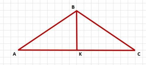 Основа рівнобедреного трикутника дорівнює 16 см, а бісектриса проведена до основи дорівнює 6 см. зна