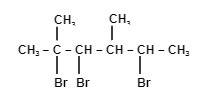 Скласти формулу : 2,3,5-трибромо, 2,4-диметилгексан !