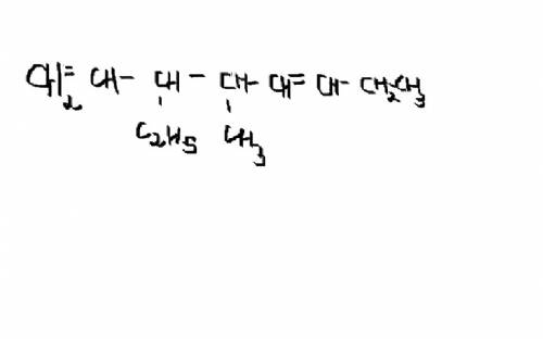 3-этил-4-метилоктадиен-1,5 структурная формула?