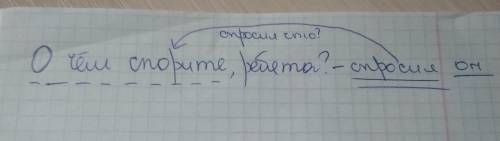 Найди грамматическую основу. о чём он