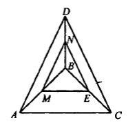 Втетраэдре dabc da=dc=13, ac=10, e - середина bc. постройте сечение тетраэдра плоскостью, проходящей