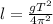 l = \frac{gT ^{2} }{4\pi ^{2} }