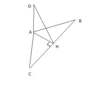 Відрізок da -- перпендикуляр до площини трикутника abc,ab = 10cm,ac=17cm,bc=21cmзнайдіть відстань ві