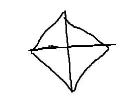 Постройте какой нибудь параллелограмм с диагоналями равными 5см и 4см