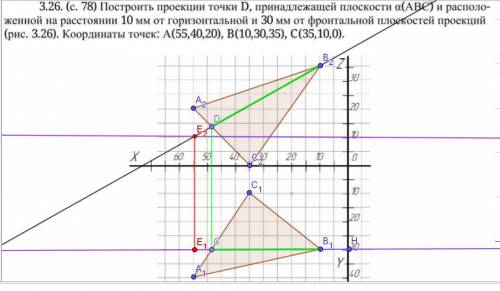 Кто разбирается в начертательной ? , много . сделайте номера 3.26,3.27,3.28 3.26. построить проекци