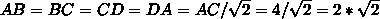 Вычислите периметр и диагонали четырехугольника abcd, если а(-3; 1), в(-1; 3), с(1; 1), d(-1; -1)