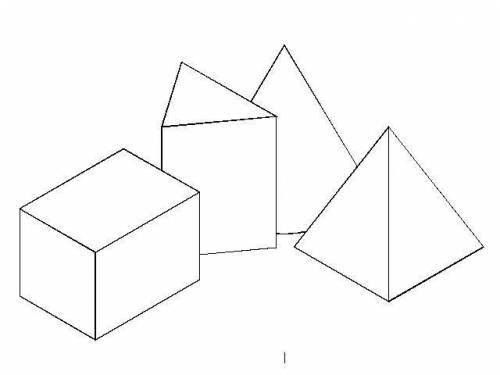 Построить 3тью проекцию и фигуры в обьеме по жланию, но желательно всё, заранее . 35