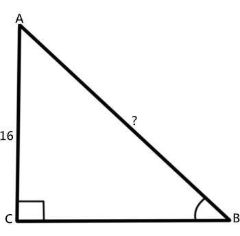 Втреугольнике abc угол с равен 90° ac=16, sinb =0,8. найдите ав​