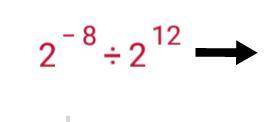 Найдите значение выражения (2^-4)^2/2^12