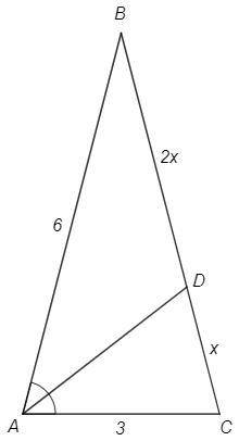 Вравнобедренном треугольнике основание и боковая сторона равны 3 см и 6 см соответственно. найдите о