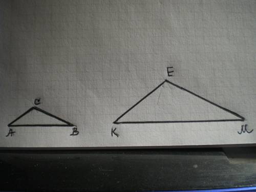 Стороны треугольника относятся как 6: 4: 3 найдите стороны подобного ему треугольника, если его пер