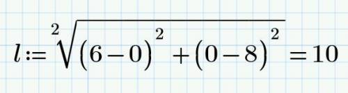 1.прямая задана уравненнем 4х+3у-24=0.а) найдите координаты точек а и в пересечения прямой с осями к