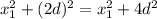 x_1^2+(2d)^2=x_1^2+4d^2