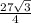 \frac{27\sqrt{3} }{4}