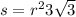 s = {r}^{2} 3 \sqrt{3}