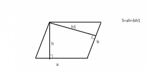 Найдите высоту Параллелограмма проведённую к его меньшей стороне если известны периметр 51 см площад