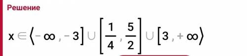 (6x+18)(4-16x)(7x-21)(5-2x)≥0