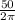 \frac{50}{2\pi }