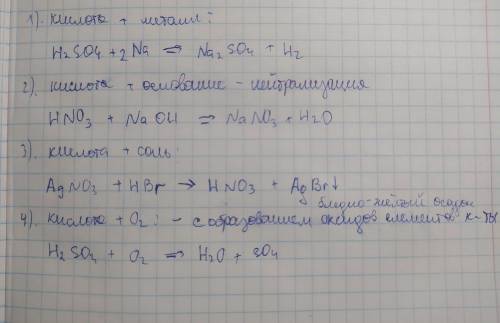 Составить классификацию кислот. Записать физические и хим. свойства ( уравнения реакций). классифика