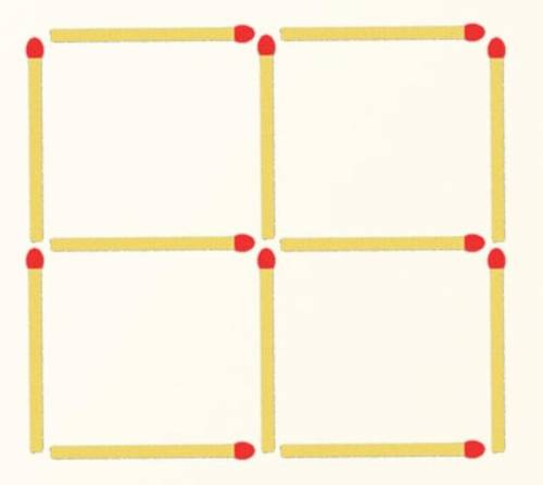 7. Из 12 одинаковых палочек, не ломая их постройте а) 4; б) 6 равных квадратов? Нарисуйте