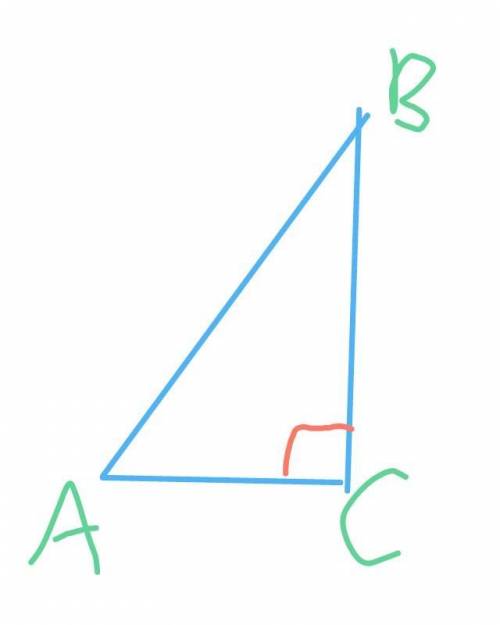 Нарисуй прямоугольный треугольник ABC так, чтобы угол C=90°, AC=9см и BC=12см. вычисли BA= см и найд