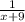 \frac{1}{x+9}