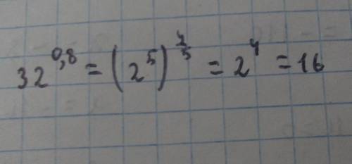 Знайдіть значення виразу 32^0,8​