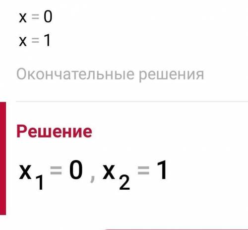 Решить графически уравнение х²=х решить