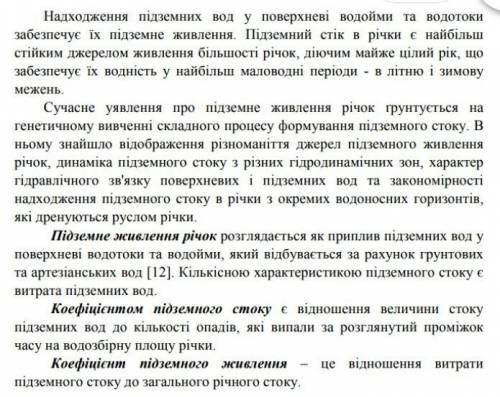 Що живить підземні води?