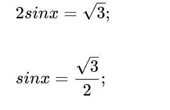 Условие задания Реши уравнение 2sinx+17cosx=293√.