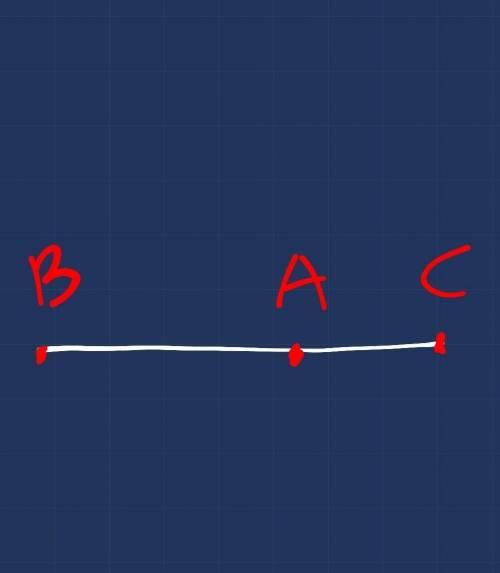 Известно, что отрезок AС = 3,6 см, а отрезок BС = 7,5 см. Найдите длину отрезка АB, если все три точ