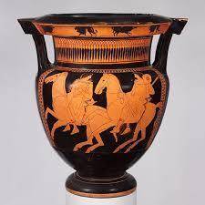 Из чего изготовляли архаические сосуды? Как выглядели античные расписные вазы из обожжённой глины? П