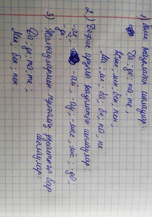 39.Кестені толтыр1)Бөлек жазылатын шылаулар2)Дефиспен жазылатын шылаулар3)Жалғаулармен тұлғалық ұқса