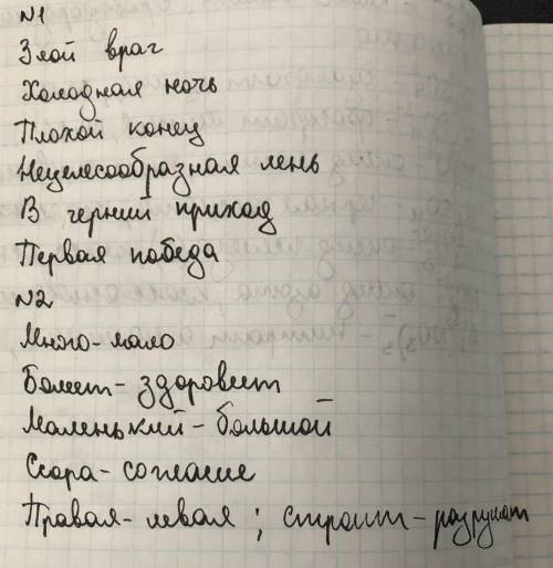 Лексика. Синонимы. Антонимы. Упражнение 1. Подберите синонимы и антонимы к прилагательным и существи