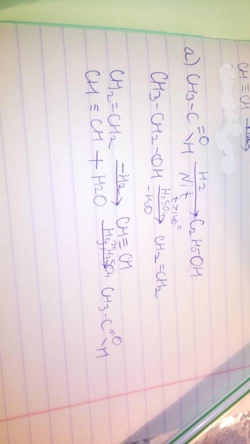 Составьте уравнения реакций, при которых можно осуществить следующие превращения
