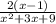 \frac{2(x-1)}{x^{2}+3x+9 }