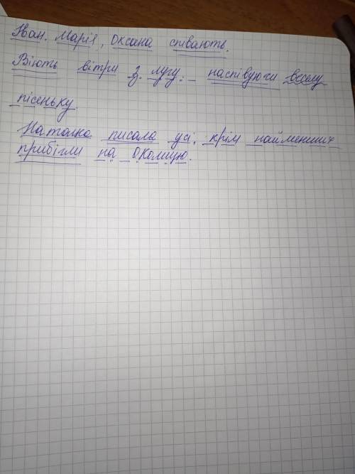 До ть мені будь-ласка Українська мова 5 клас Підкресліть всі члени речення. (2 б.)Іван. Марія, Оксан