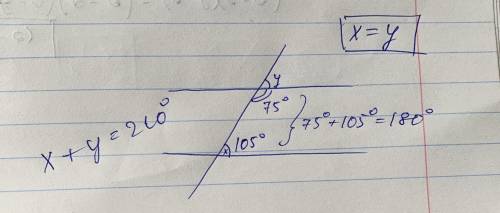 X+y=? Если a||b и c||d