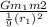 \frac{Gm_{1}m{2}}{\frac{1}{9} (r_{1})^{2}}