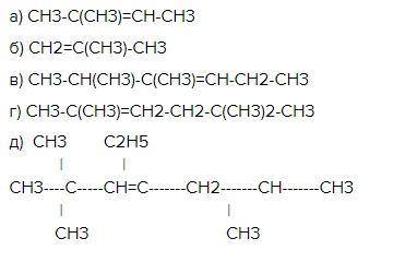 1.Напишите структурные формулы следующих соединений: А)2-метилбутановая кислота Б) 3-этилпентен-2 В)