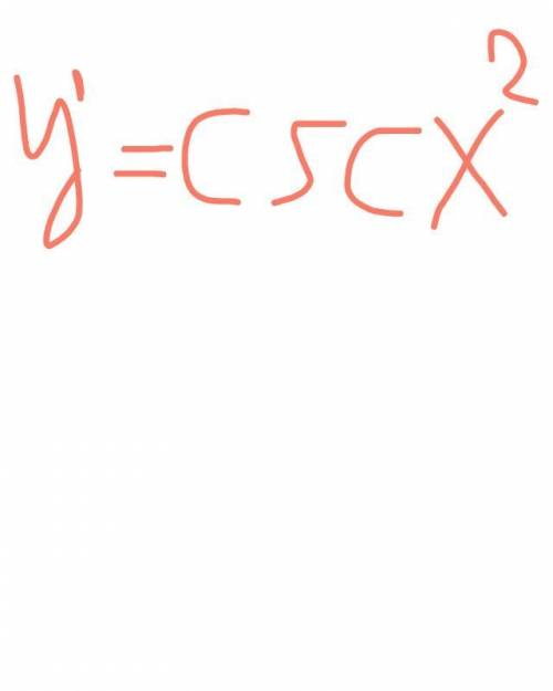 Производная функции (3-ctg(x)) , как найти??