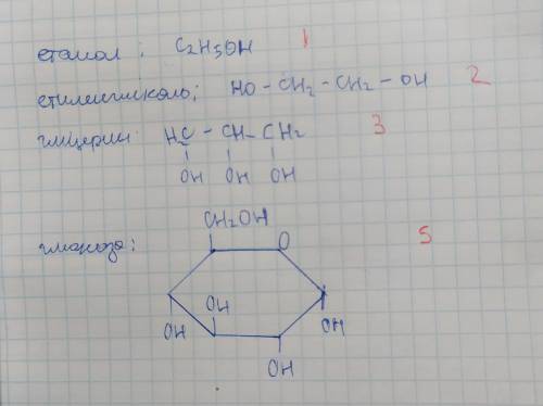 Укажіть речовину, молекула якої містить найбільшу кількість гідроксильних груп: етанол, етиленглікол