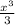 \frac{x^{3} }{3}