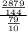 \frac{\frac{2879}{144} }{\frac{79}{10} }