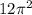 12\pi ^{2}