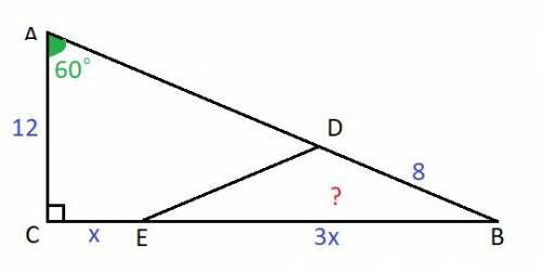 с задачкой, тема: треугольники​