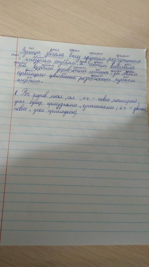 Запишіть речення, розставте пропущені розділові знаки, зробіть повний синтаксичний розбір речення (п