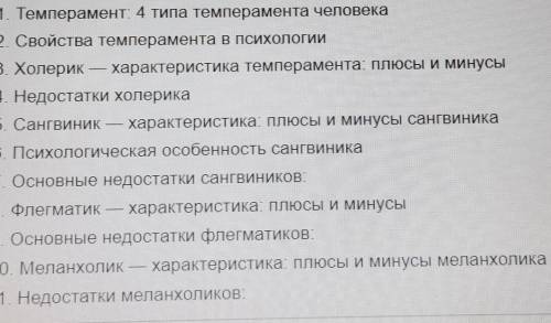 Какие существуют темпераменты человека(ДАЙТЕ КРАТКУЮ ХАРАКТЕРИСТИКУ)