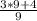 \frac{3*9+4}{9}